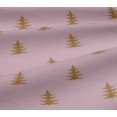 thumbnail image 4 of oneOone Viscose Jersey Fabric Christmas Tree Ikat Print Fabric By Yard 60 Inch Wide, 4 of 4