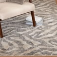thumbnail image 1 of Tapis tissé anthracite et ivoire Pescara, 1 of 7