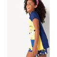 thumbnail image 2 of Minion Pajama 2-piece Set - Short Sleeve - Girl 2T To 14, 2 of 3