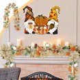 thumbnail image 1 of LSLJS Halloween Thanksgiving Decorations Artificial Leaf Garland Rattan Hanging Pumpkin Maple Leaf Garland Indoor Home Halloween Christmas Party Fireplace Decorations, Plasti C Maple Leaf Rattans, 1 of 6