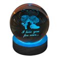 thumbnail image 1 of MesaSe 3d Glowing Crystal Ball Night Light Ornament Creative Coloful Night Scene Lamp With Base For Home Decor Gift, 1 of 9