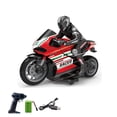 thumbnail image 4 of Liquidation de Jouets pour Enfants à Moins de 5 $! kkbbma Moto RC Télécommandée, 2,4 g 1/10 Grande Vitesse Moto RC Télécommandée de Country Cascade Moto de Dérive Course pour Garçons Filles 5-12 Ans Enfants, 4 of 9
