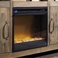 thumbnail image 2 of Ashley Furniture Electric LED Glass Stone Fireplace Insert in Black, 2 of 6