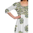 thumbnail image 3 of Moomaya Kurti Ligne A pour Femmes Kurti Longue Imprimée Robe Haut Indien pour Femmes, 3 of 5
