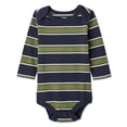 thumbnail image 1 of George Baby Boys' Long-Sleeve Printed Bodysuit, 1 of 2