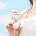 thumbnail image 3 of SDNall Portable Neck Fan Portable Fan Rechargeable Portable Water Mist USB Fan, Folding & Adjustable Design, Quiet Operation, Mini Handheld Fan with Charging Function, Perfect for Neck Cooling, 3 of 7