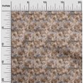 thumbnail image 2 of oneOone Cotton Cambric Brown Fabric Abstract Floral Sewing Craft Projects Fabric Prints By Yard 56 Inch Wide, 2 of 5