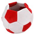 thumbnail image 4 of Lit pour Animaux de Compagnie en Forme de Football, Lit de Grotte pour Animaux de Compagnie Confortable Semi-Fermé Amovible pour Animaux de Compagnie pour Chatons Noir Blanc, Blanc Rouge, 4 of 8