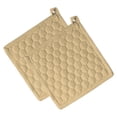 thumbnail image 1 of Fabstyles Fouta Cotton Pot Holder Set of 2, 1 of 5