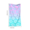 thumbnail image 3 of XZNGL Microfiber Beach Towel Super Sandproof Beach Blanket Multi-Purpose Towel for Travel Swimming Pool Camping, 3 of 7