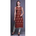 thumbnail image 2 of Bimba Kurti Droite Imprimée pour Femmes Sans Manches Tenue d'Été Kurta Tunique Moyen, 2 of 5