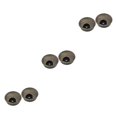 thumbnail image 2 of Thinsony 2Pcs 60mm Computer Desk Table Grommet Cover Port Wire Cable Hole Bronze 3Set, 2 of 6