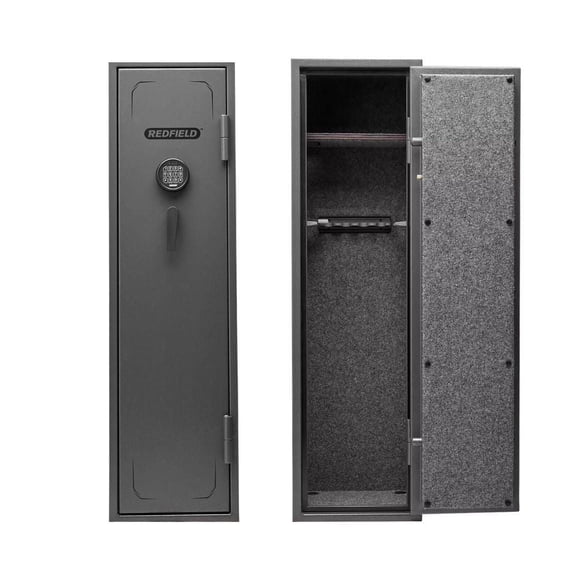 Canadian Shield 53" Tall Gun Safe With Programmable Electronic Lock & Fire Rated Protection | 14-Gauge Steel | 12 Gun Capacity