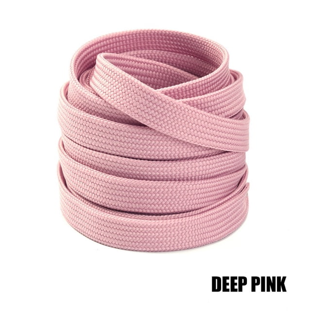 Lefu Thick Flat Fat Shoe Laces Wide Shoelaces All Shoe Types Trainer Boot Shoes