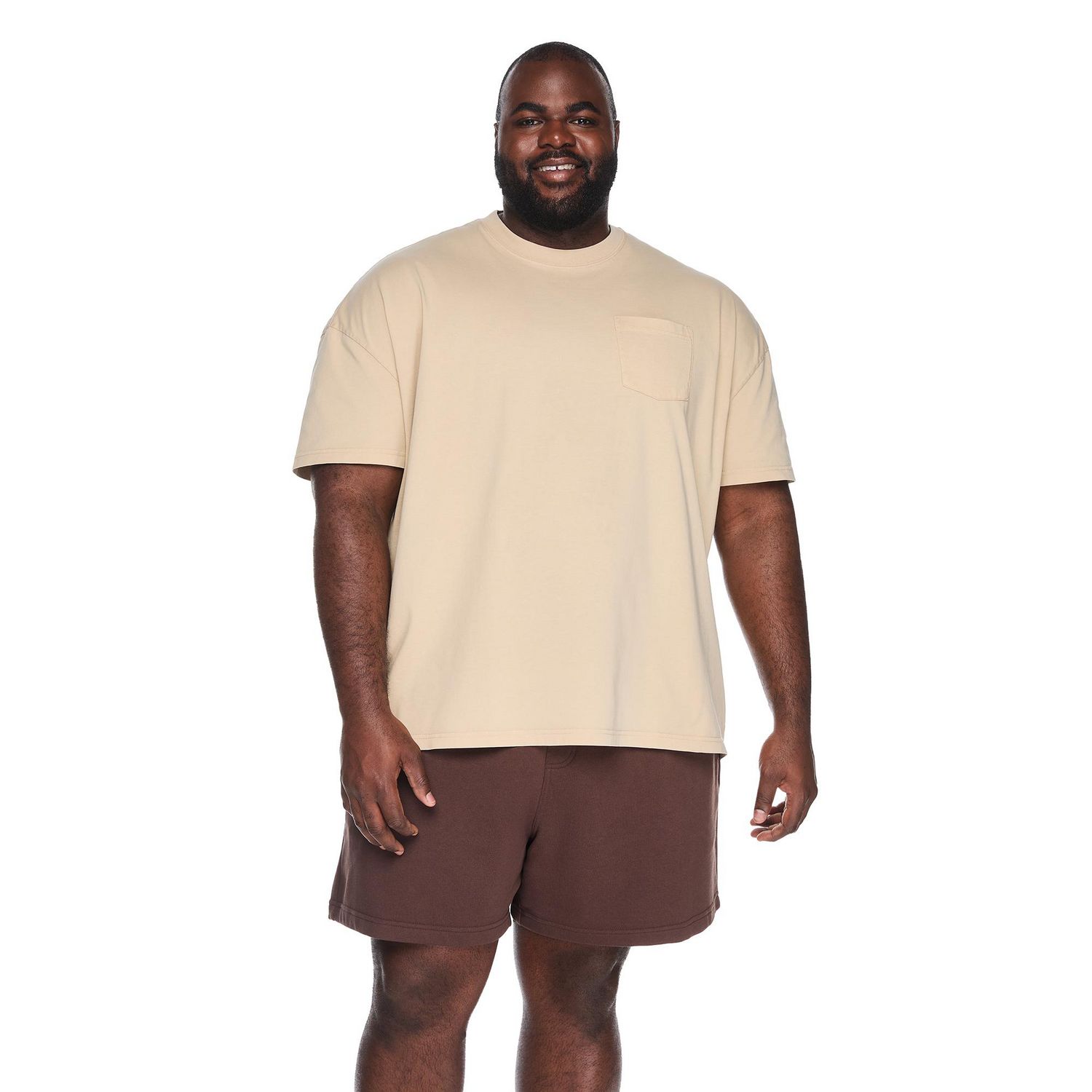 T-shirt à pochette George Plus pour hommes