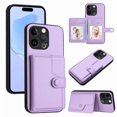 thumbnail image 1 of FOXDOCK Case for iPhone 13 pro RFID-Blocking Card Holder - Stylish Button Closure Design, 1 of 4