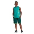 thumbnail image 1 of Ensemble 2 pièces avec débardeur à capuchon Athletic Works pour garçons., 1 of 6