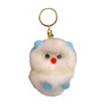 thumbnail image 2 of Rvkxad Plush Owl Keychain Pendant, Cute Animal Car Key Chain for School Bag, Soft Stuffed Toy Keyring, Birthday Gift Accessory, 2 of 6