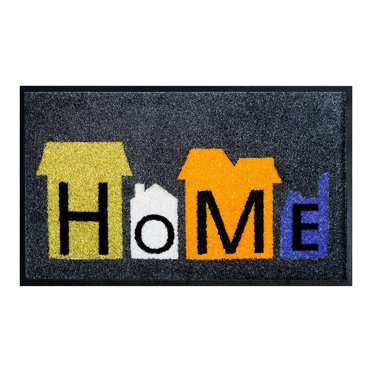 Fiogavroetic Tapis de Porte Intérieur Absorbant l'Eau Tapis de Bienvenue