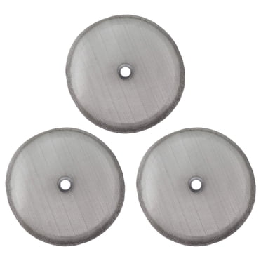 Catégorie de Produit Passoires Écran de Filtration et Ensemble de Mailles de Rechange pour Cafetières Françaises, Lot de 3, Filtre à Mailles en Acier Inoxydable Réutilisable pour Infusion en Tasse 8-C et Thé et Café de 1000 ml
