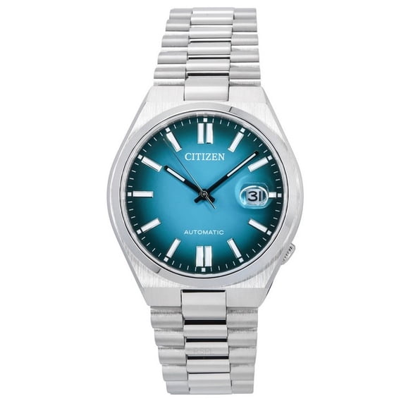 Citizen Tsuyosa Stainless Steel Turquoise Dial Automatic NJ0151-88X Men's Watch