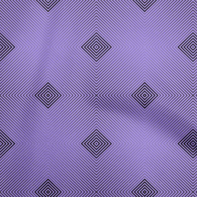 oneOone Cotton Flex Purple Fabric Moire Craft Projects Decor Fabric Printed By The Yard 40 Inch Wide