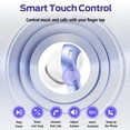 thumbnail image 4 of VEATOOL Bluetooth Headphones 65H Playback LED Power Display Earphones with Wireless Charging Case IPX7 Waterproof, 4 of 8