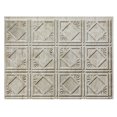 thumbnail image 3 of Fasade Traditional Style 4 Decorative Vinyl Backsplash Kit 15 sq ft Vintage Metal, 3 of 6