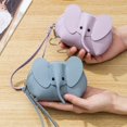 thumbnail image 2 of Portefeuille Éléphant Mignon pour Femmes, Portefeuille Compact en Cuir Wa W4 A8L2, 2 of 8