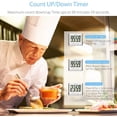 thumbnail image 4 of Kitchen Timer, Digital Kitchen Timer Magnetic Countdown Timer, 4 of 4