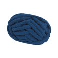 thumbnail image 2 of Luzkey Chunky Wool Yarn Jumbo Yarn Washable Hand Knitting DIY Weight Yarn Bulky Yarn for Tapestry Bed Fence Throw Rug Making Deep Blue, 2 of 8