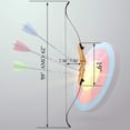 thumbnail image 3 of 62" Recurve Bow Wooden Takedown Archery Bow 20 25 30 35 40lbs Draw Wight Included Arrow Rest Pad Stringer Tool String Nocks for Right and Left Hand, 3 of 6