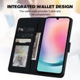 thumbnail image 4 of Compatible avec Samsung Galaxy A24 4G Étui Portefeuille Motif Animaux Mignons avec Fentes pour Cartes Couverture Rabattable, 4 of 5