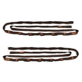 thumbnail image 1 of jinwen 2pcs Adjustable Tree Hanging Hammock Nylon Strap Rope 280cm Camping Orange, 1 of 9