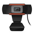 thumbnail image 1 of Coofit Caméra Web 480P pour Ordinateur PC de Bureau Rotative USB 2.0 avec Microphone pour Skype Android TV, 1 of 12