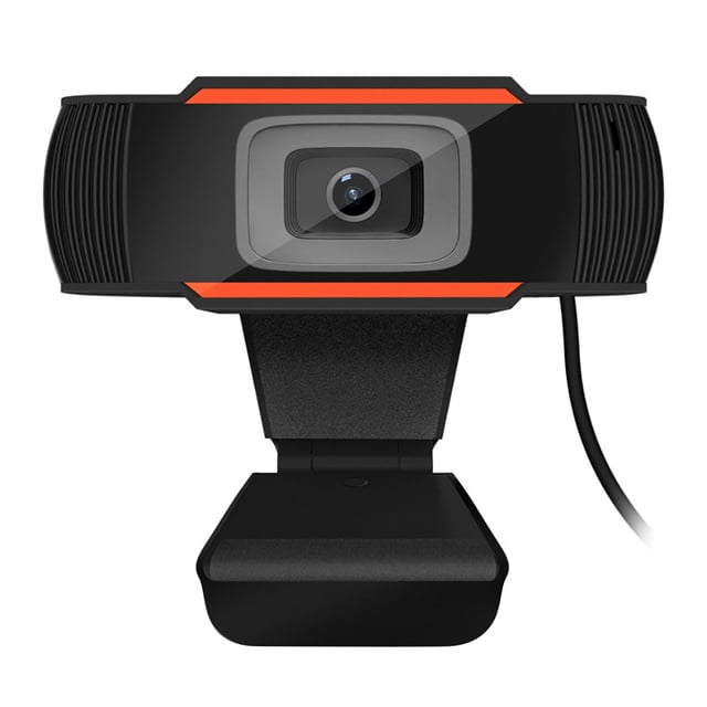 Coofit Caméra Web 480P pour Ordinateur PC de Bureau Rotative USB 2.0 avec Microphone pour Skype Android TV
