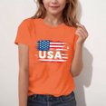 thumbnail image 3 of T-Shirt pour Enfants, Imprimé de la Fête de l'Indépendance à Manches Courtes et Col Rond, Haut Décontracté et Polyvalent pour Garçons et Filles de 3 à 15 Ans, 3 of 6