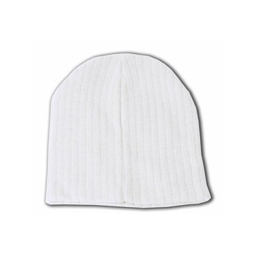 Bonnet Court Uni, Blanc
