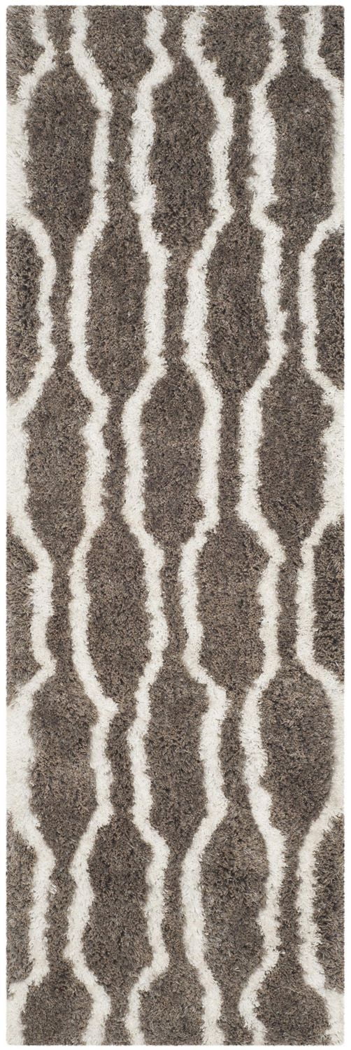 Safavieh Barcelona Melinda Tapis Peluche Shag Géométrique