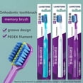 thumbnail image 2 of Wisdom Brosse à Dents Orthodontique Propre Ortho pour Appareils Orthodontiques, 2 of 8