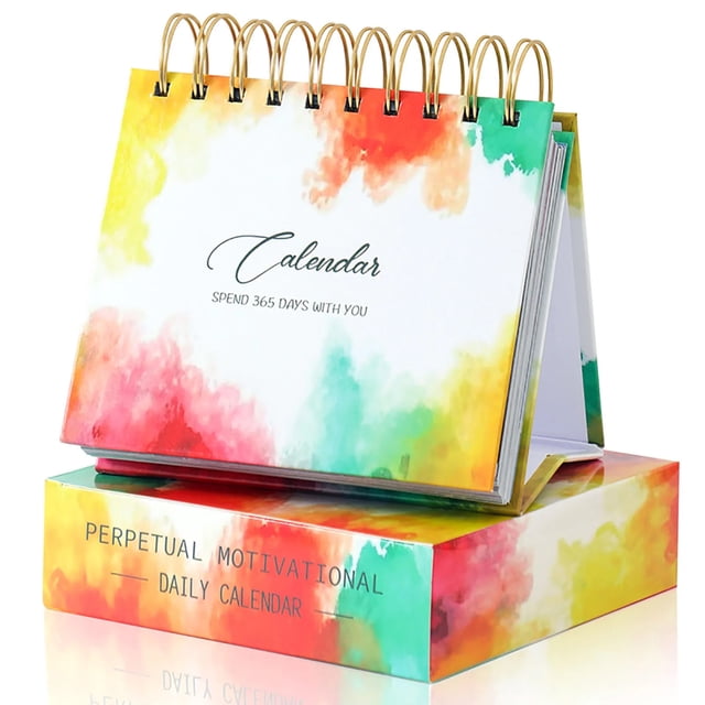 LSLJS Citations Inspirantes Mini Calendrier Accessoires pour la Maison