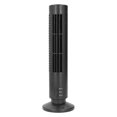thumbnail image 1 of Tower Fan, Quiet 2 Speeds Bladeless USB Portable Cooling Fan Nature Wind Simulate Power Saving Space Saving Non Slip  Fan for Balancing ABS Electronic Components, 1 of 7