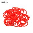 thumbnail image 3 of Unique Bargains 2' OD 1.6' ID Loose Leaf Rings Binder Ring, Red, 50 Count, 3 of 6