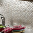 thumbnail image 5 of Fasade 18in x 24in Quilted Vintage Metal Backsplash Panel 5 Pack, 5 of 5