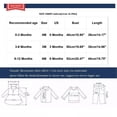 thumbnail image 3 of Yuyuzo Newborn Baby Boys Clothes Short Sleeve Bodysuit Button down Rompers Solid Color Summer Outfits, 3 of 7