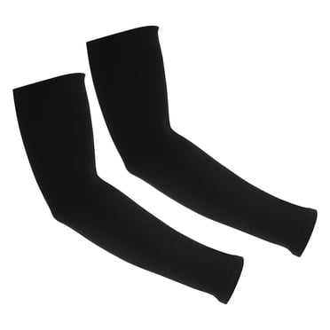 Uxcell 1 Paire de Manchons de Bras, Manchon de Bras Protection Solaire Pare-Soleil Rafraîchissant pour Sports Randonnée Équitation, Noir