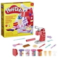 thumbnail image 3 of Play-Doh Magical Frozen Treats Playset for Kids 3 Years and Up with 14 Tools and 4 Dual-Color Cans Including 2 Sparkle, Non-Toxic, 3 of 10