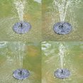 thumbnail image 4 of Watering Solar Power Fountain Pool Water Pump Solar Panel Garden Plants Courtyard Scenery, 4 of 7