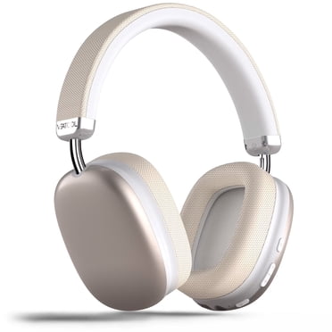 VEATOOL Bluetooth Over-Ear Headphones, 65Hrs Playtime Wireless Headphones,Bass Boosted by 90%,Lightweight Headset, Clear Call with 4 Noise Cancelling Mics