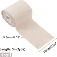 thumbnail image 4 of MesaSe Self-Adhesive Fabric Patch 3x118 Inch Inside Outside Repair Patches Couch Patch Repair Fabric DIY Large Linen Patches, 4 of 7